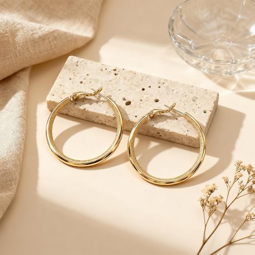Shiny Gold Butterfly Earrings for Women | 14K Real Gold Plated Butterfly Earrings for Women, Dainty & Trendy Butterfly Stud Earrings for Fashion Jewelry Gifts - color: AZ46