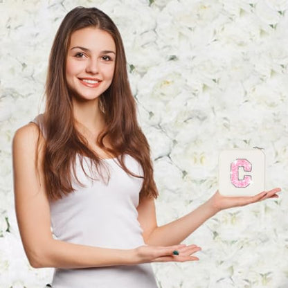 Uygafly Gifts for Teen Girl Trendy Stuff,Birthday Gift for 5 6 7 8 9 10 11 12 13 14 15 Year Old Girls,Cute Travel Jewelry Case Small Box | Cream,C - color: Cream, style: C
