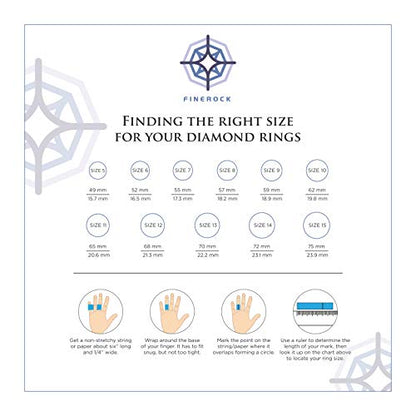 1/4 Carat Flower Shaped Cluster Prong Set Diamond Ring Band 10K Solid Gold - color: Rose Gold