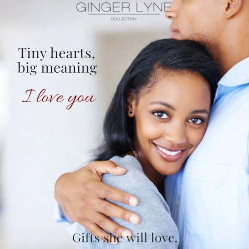 Titanium Heart CZ Labret Stud Earrings for Piercings by Ginger Lyne 6Pc Set G23 Screw Front Flat Back Body Jewelry 2 pair post 6mm, 8mm Cartilage, Helix, Tragus, Lip, Conch, Lobe - color: 5mm-Black