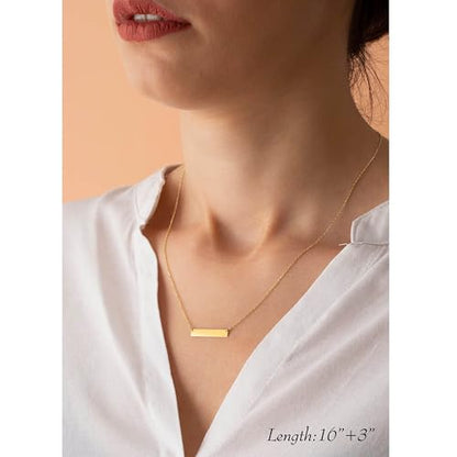 Aisansty Dainty Layered Choker Necklaces Handmade Coin Tube Star Pearl Pendant Multilayer Adjustable Layering Chain Gold Plated Necklaces Set for Women - color: Gold, style: Gold Bar&Disc
