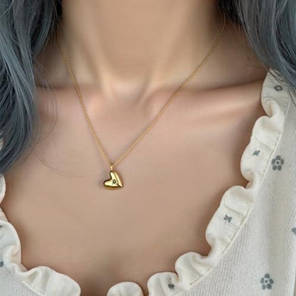 Irregular Heart Necklace for Women Y2k Pink Zircon Pearl Diamond Women's Fashion Pendant Hot Fashion Pink Jewelry for Women - color: Style29