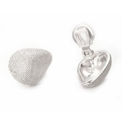 Yoursfs Clip on Earrings for Women Crystal Jewelry for Women Large for Trendy Wedding Clip on Earrings for Hypoallergenic Pressure Earrings Parent ASIN: B0H2HF29G9 - style: Trendy Silver Jackfruit Clip On Earrings