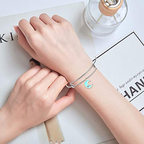 UPINS 60Pcs Silver Gold Expandable Blank Bracelets Adjustable Wire Bracelet | Stainless Steel Women Bracelets for DIY Jewelry Making Crafting Supplies for Beginners Experienced Jewelry Makers - color: Gold&Silver