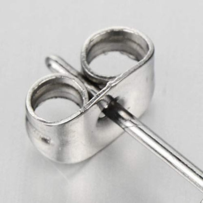 Women’s Stainless Steel Polished Teardrop Hoop Earrings Silver Tone Bold Oval Statement Style