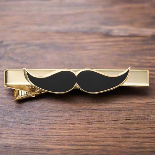 tiemart Tie Bar - style: Mustache