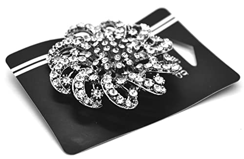 Belagio Enterprises 2 1/2-Inch Rhinestone Brooch | BW-171-182 - size: 2-1/2-Inch, style: BW-147