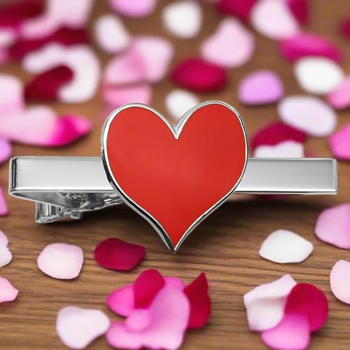 tiemart Tie Bar - style: Heart