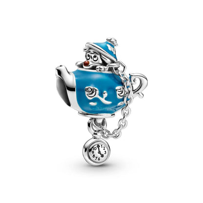LIGHTDOG 925 Sterling Silver Charms for Bracelets Necklaces Dangle Pendants Beads Charms Fits Pandora Charms Bracelets Jewelry Holidays Gift for Women - style: kettle Charm