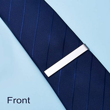 LParkin Premium Stainless Steel Tie Clip for Men & Women - Polished Finish, Secure Hold, Classic Accessory & Unique Gift - style: May The Force Be with You
