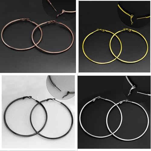 Fashion Crystal Jewelry Set Gold Plated Jewelry Weddings Dubai Gold Necklace Earrings Set Gift - color: Gold Hoop Earrings