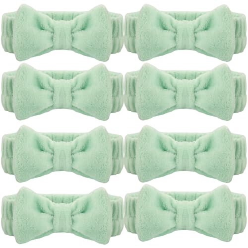 Bridesmaid Scrunchies Proposal Gifts Bachelorette Hair Claws Clips women heart sunglasses for Wedding Party Favors (Sage Green headband 48pcs) - color: Sage Green Headband 48pcs