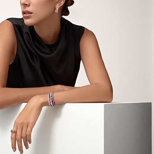 Bracelets for Women, Gifts for Mom Her Christmas Gift 2026 Leather Bracelets for Women Birthday Gift for Daughter Inspirational Wrap Bracelet Sister Friend Teen Girl Gift Layered Stocking Stuffers Jewelry - style: Purple