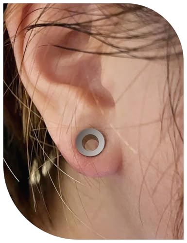 Astm F136 Titanium Ear Gauges Screw Fit Flesh Tunnels Plugs Gauges Earring Expander Stretcher Ear Tunnels For Ears 10G 8G 6G 4G 2G 0G 00G Plug Earrings Body Piercing Jewelry For Women Men - color: 2G Tunnels