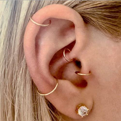 Longita 20g Nose Rings Hoop L Shape Nose Studs Stainless Steel Nose Screw Bone Flat Top Diamond Opal Heart High Nostril Piercing Jewelry Silver Rose Gold Black Pack for Women Men - color: 52-20g-gold