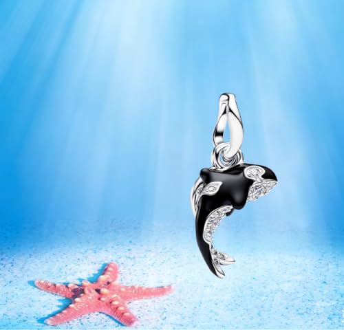 Birthday Fashion Heart Dangle Charm for Bracelets and Necklace Pendant Bead Charms Jewelry Present for Women Family Friends - style: Dolphin