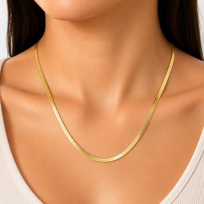 Rich London 18K Rose Gold Plated 2-in-1 Clover Heart Pendant Necklace for Women | Elegant Crystal Charm Jewellery - color: Snake Chain