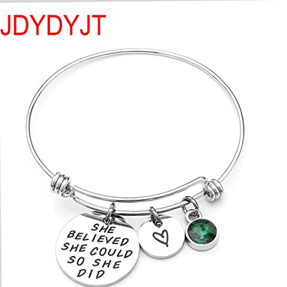 May Birthstone Charms for Bracelet Necklace Jewelry Making Silver DIY Crystal for Women 6mm