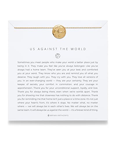 Bryan Anthonys Pendant Necklaces and Sets in a Variety of Styles and Colors - color: Gold, style: Us Against the World