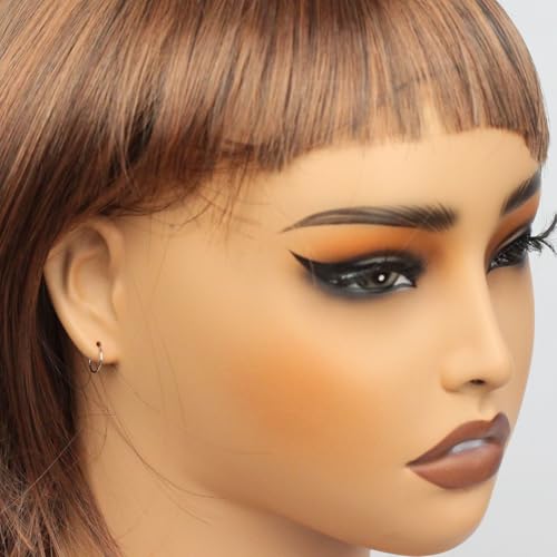 22G/20G Titanium Hinged Clicker Nose Ring Sleeper Piercing Hoop