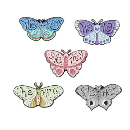 Cute Enamel Lapel Pins Set Cartoon Animal Plant Floral Fruits Foods Brooches Pin Badges for Clothing Bags Backpacks Jackets Hat DIY - color: Funny mushroom