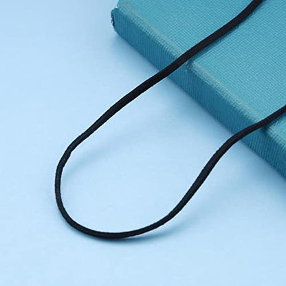 Boho Suede Choker Necklace Black Velvet Necklace Punk Choker Necklace Vintage Suede Collar Necklace Chain Jewelry for Women