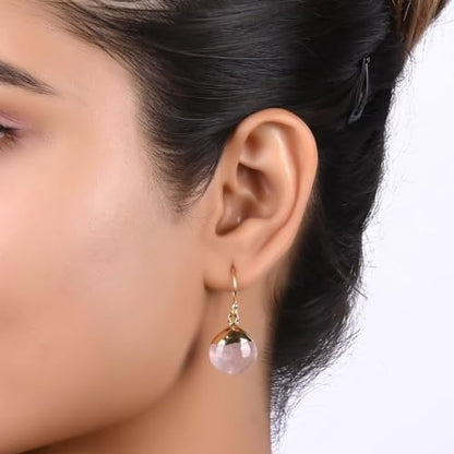 Gempires Gemstone Teardrop Dangle Earrings for Women, Boho Birthstone | Handmade natural gemstone teardrop dangle earrings — choose from 20+ stones and birthstones, boho pear drops on 14k gold.