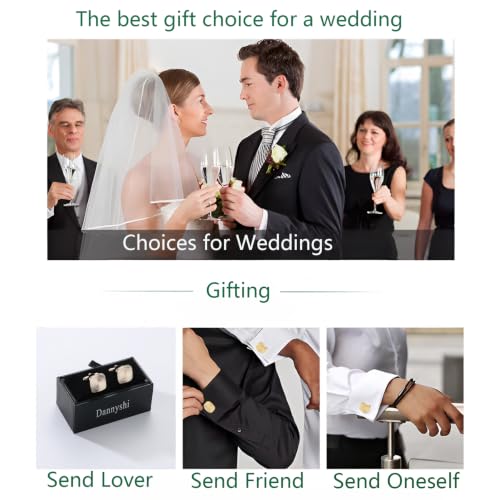 Cuff Links Mens Personalized Classic Round Cufflink Wedding Shirts Cufflinks for Men Jewelry Gifts - style: gold plated-01