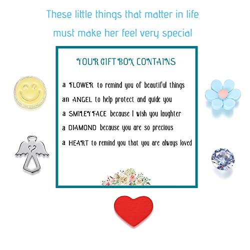 SAM & LORI Personal Bracelets for Teens/Women-Inspirational Jewelry Gifts (Various Designs) for Daughter/Sister/Mom/Friends-Adjustable Bracelet in a Pretty Gift Box - style: 2-Daughter Dad-To my daughter,...Dad