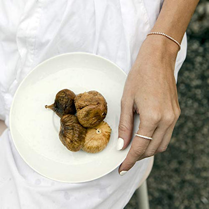 PAVOI 14K Gold Plated Eternity Ring | Stackable Cubic Zirconia Gold Band Ring | Dainty Diamond-Inspired Womens Wedding Jewelry - color: Yellow Gold, size: 9