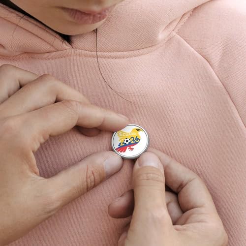 Pins, Round Metal Lapel Pin 1 Inch, Novelty Badge for Bags Hats Tie Shirts Jackets - color: style-3