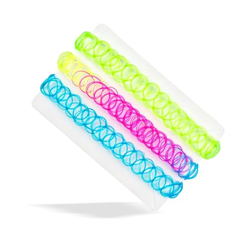 3PCS Black Tattoo Choker Necklace Y2K Rainbow Tattoo Choker 90s Choker Gothic Blue and Purple Chokers 2000s Jewelry Adjustable Stretchy Elastic Necklace Vintage Accessories for Women - color: Rainbow-Blue-Green