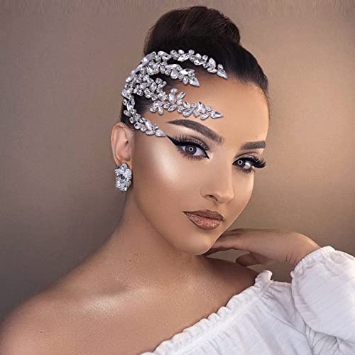wedding headband bridal hair band rhinestone wedding hair for brides