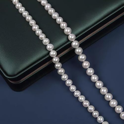 Layered Pearl Necklace for Women Pearl Choker Chain Necklaces - style: Standard