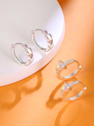 Surgical Stainless Steel Earrings for Girls Women Hypoallergenic Screw Back Earrings for Kids Jewelry Sensitive Ears