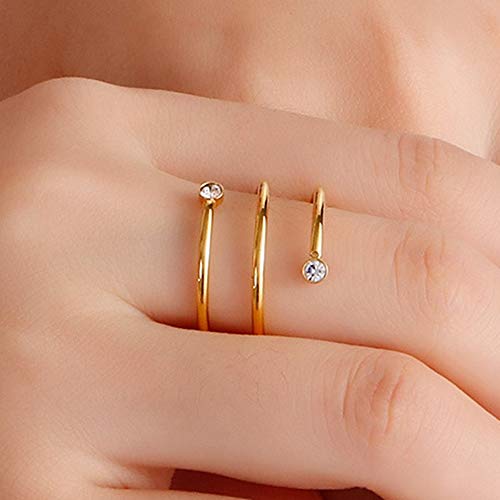 Jude Jewelers Stainless Steel Braided Wrap Wave Stacking Promise Statement Cocktail Party Ring - color: Gold
