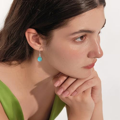 Ritach Teardrop Earrings for Women Trendy Sterling Silver Hypoallergenic Crystal Dangle Drop Earrings Set for Jewelry - color: B-6pairs