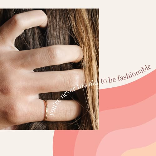 Harmony Braided Stacking Ring | Gold Statement Ring | Gold-Filled for Women | Simple and Elegant | Minimalist Jewelry | Waterproof Everyday Wear | Stacking Ring | Handmade