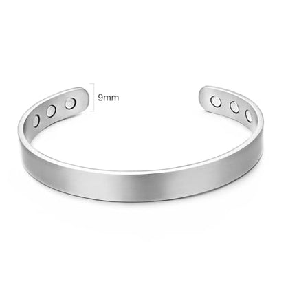 99.9% Pure Copper Cuff Bracelet for Men Exquisite Cuff Bracelets with Tricolor Design and Unique Motifs Easy Adjustable
