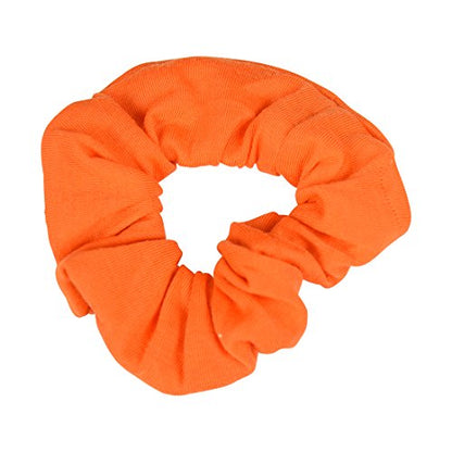 9 Pack Scrunchies Hair Ties (Rainbow) - color: Rainbow