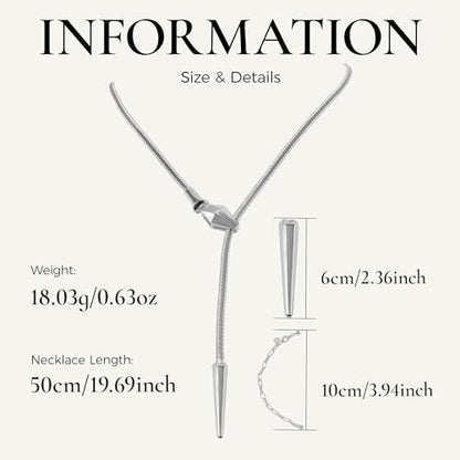 Handmade in Italy Necklace S925 Silver Twist Choker-Necklaces Minimalist Coil Craft Jewelry Mother's Day Christmas Gift for Women - color: 10