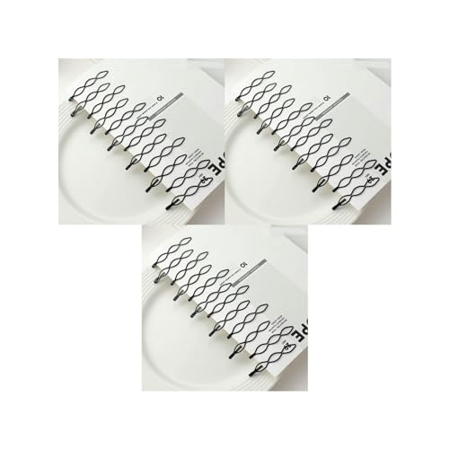 36 Pieces Mini Small Bobby Pins, Vintage Hair Pins Mini Black Bobby Pins Fashion BB Clip Invisible Bangs Clip Small Pins for Women and Girls Decorative Accessories Headwear Hair Styling Pins