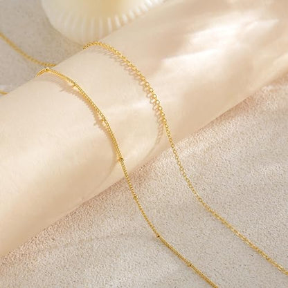 14K Gold Plated Layered Body Waist Chain for Women | Layered Waist Chain with CZ Heart and Pearl Pendant, Belly Chain Belt Jewelry for Women, Bikini Summer Beach Wear - style: Cuban Waist Beads & Chain