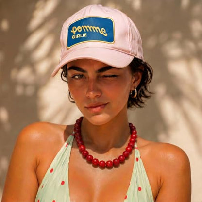 Chunky Beaded Necklace for Women, Colorful Trendy Statement Summer Jewelry Gift - color: necklace-13