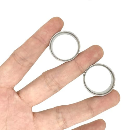 HEKEUOR Ear Tunnels Stretching Kit Stainless Steel Gauge Plugs Set Single Flared Stretching Kit 00g 7/16 1/2 9/16 5/8 3/4 7/8 1 Inch - style: 7/8" (22MM)