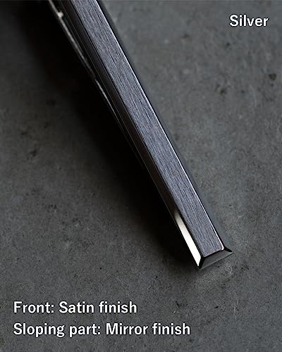 [TAVARAT] Tie Clip Tie Clips for Men Black Silver Light Gold Tie Bar Tie Pin Tps-163 - style: light gold
