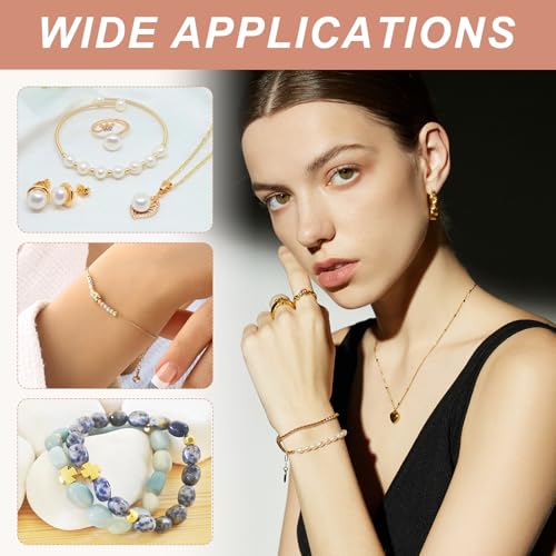 MECCANIXITY 40Pcs Rondelle Spacer Beads 10mm Diameter 3mm Hole Size 2.5mm Thick Metal Flat Disc Charm Circle for Bracelet Earring Necklace Jewelry Making, Gold - color: Gold, size: 10mm Dia x 3mm Hole Sizex 2.5mm Thick