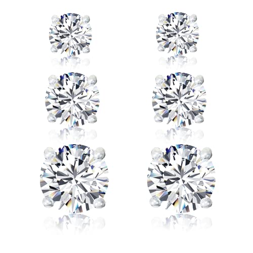 Earrings Holy Stud Earrings for Girls/Women, Sliver Gold Wedding Earrings for Bridesmaids - color: Flower Base|Silver