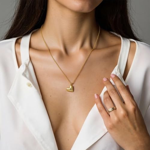 Irregular Heart Necklace for Women Y2k Pink Zircon Pearl Diamond Women's Fashion Pendant Hot Fashion Pink Jewelry for Women - color: Style29