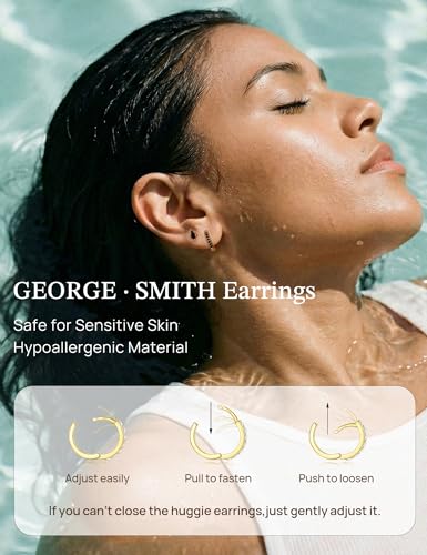 3 Pairs Stackable Kite Stud Earrings Set for Women Trendy | Dainty Birthstone Stud Gold & 925 Sterling Silver Huggie Hoop Jacket Stack Earrings for Women 2026 - color: Gold-Black Diamond
